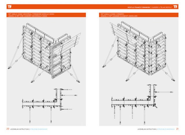 Destil2 Light Wall Formwork 60kn | Farina Formworks