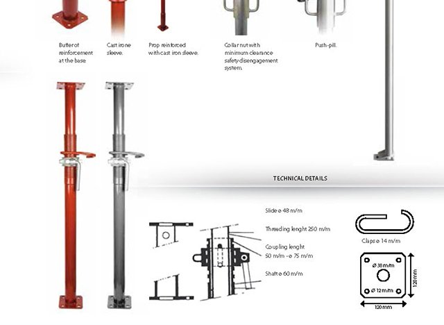 Scaffoldings And Props | Farina Formworks