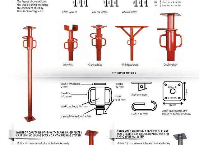 Scaffoldings And Props | Farina Formworks