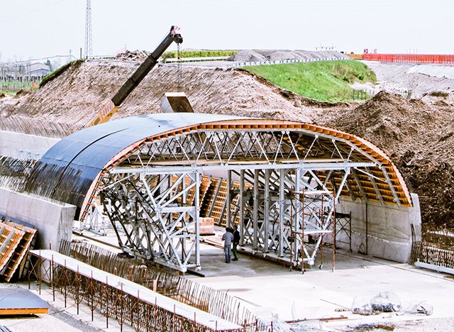 Italy Modena Tunnel Formworks | Farina Formworks