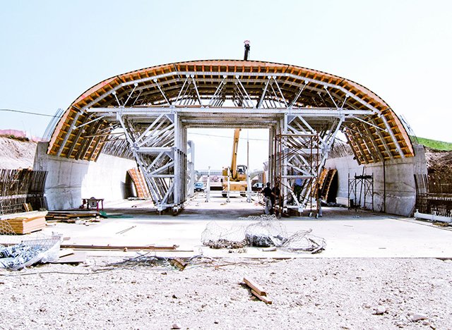 Italy Modena Tunnel Formworks | Farina Formworks